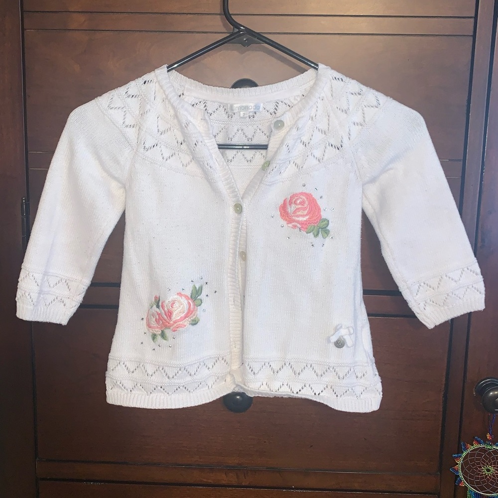 Girls Limonada Rose Sweater